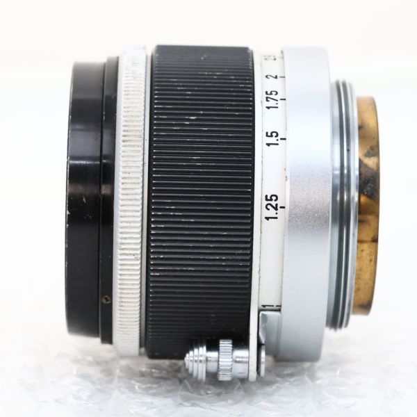 ☆実用品・完動☆CANON 50mm F1.8 L39 Lマウント キヤノン 曇りあり 単焦点レンズ☆送料無料・保証付☆J154_画像6