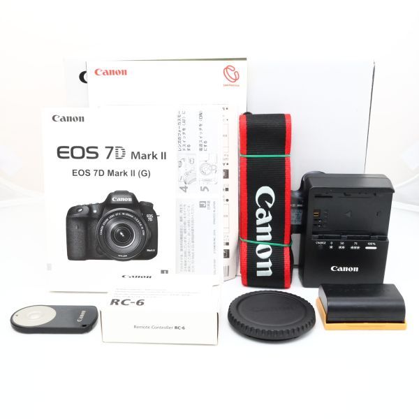 ☆極上美品・完動☆CANON EOS 7D Mark II ボディ キヤノン シャッター数5,122回☆送料無料・保証付☆J260の画像8