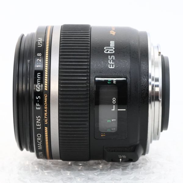 ☆良品・完動☆CANON EF-S 60mm F2.8 USM キヤノン マクロレンズ ☆送料無料・保証付☆I214_画像6