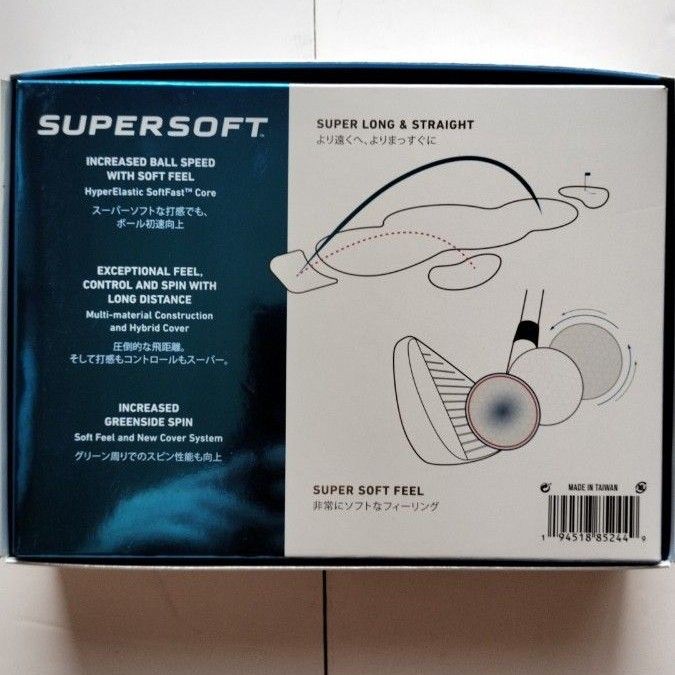 (新品)キャロウェイ スーバーソフト(SUPERSOFT)  ゴルフボール ホワイト 1ダース