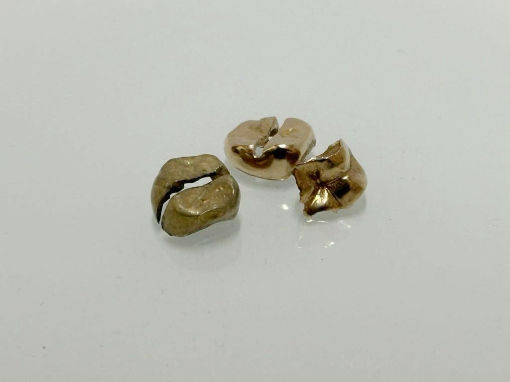 1円スタート / 金歯 金 歯科金属 除去冠 被せ物 5.74g_画像5