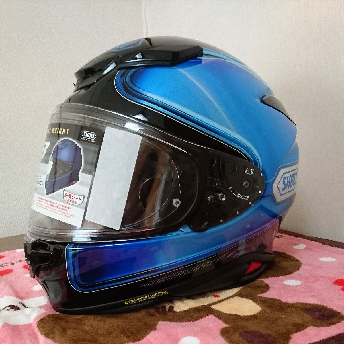 SHOEI Z-8 SHEEN TC-2 BLUE/BLACK Lサイズ