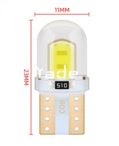爆光！LED ポジション バックランプ ナンバー灯 6個セット T10 ホワイト /45/c2 ランドクルーザーシグナス 78 プラド クリッパー_画像5
