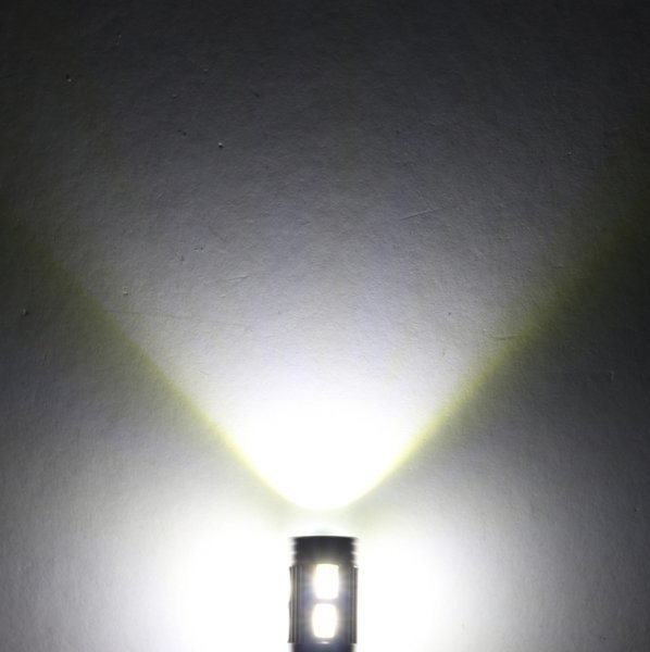 超爆光！4個セット キャンセラー内蔵 T16 T10 LED ルームランプ ポジション ナンバー灯 バックランプ ホワイト 5630 10smd /10_画像10