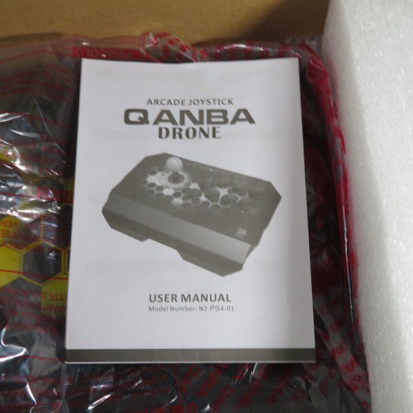 Qanba Drone クァンバ ドローン アーケード ジョイスティック 外装きれい。_画像4