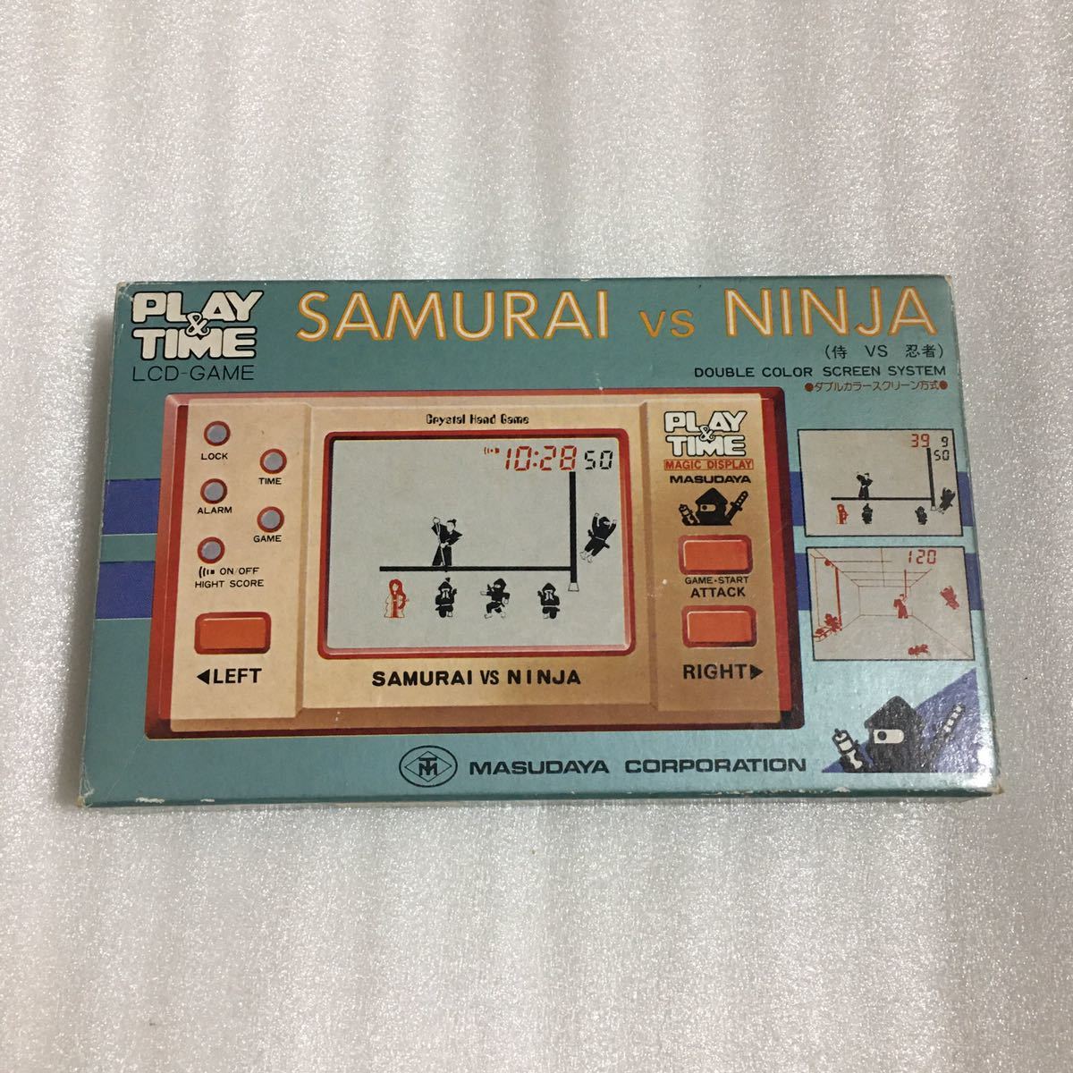 * утиль больше рисовое поле магазин LCD SAMURAI Vs NINJA samurai VS ninja MASUDAYA