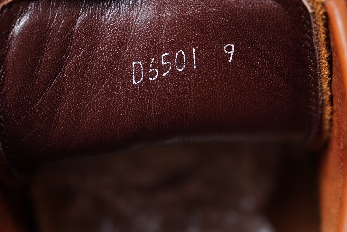 美品　DANNER　ダナー　チャッカブーツ　us9　ブーツ　D6501 ブラウン　レザー 革靴　メンズ　_画像9
