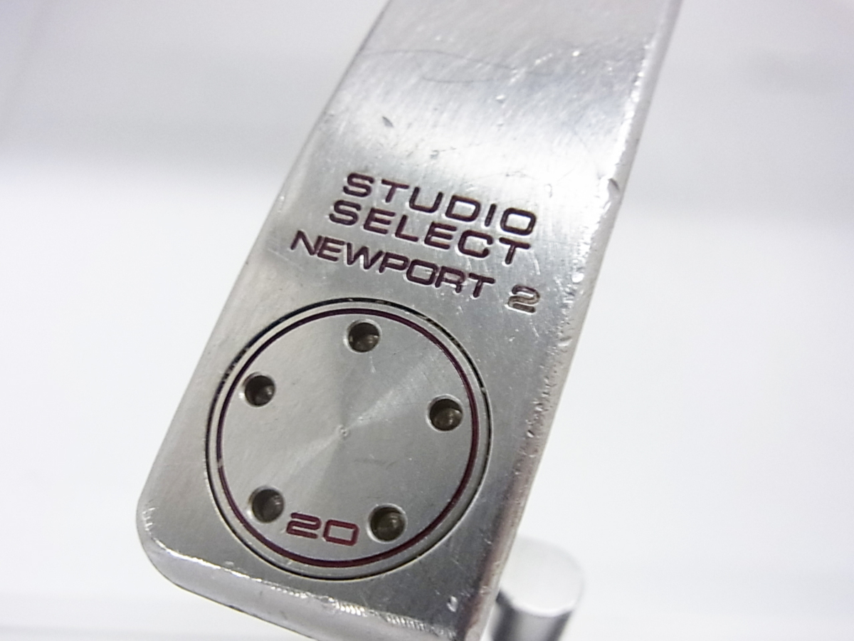 ■タイトリスト■SCOTTY CAMERON STUDIO SELECT NEWPORT 2■スコッティキャメロン■33インチ■良品中古■1円～_画像5