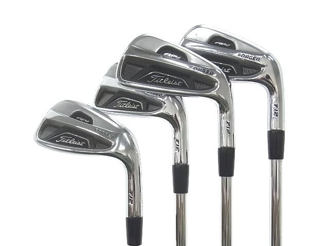 ■タイトリスト■Titleist AP2 712 4本■5-7.P■R300■Dynamic Gold SL■訳有中古■1円～_画像1