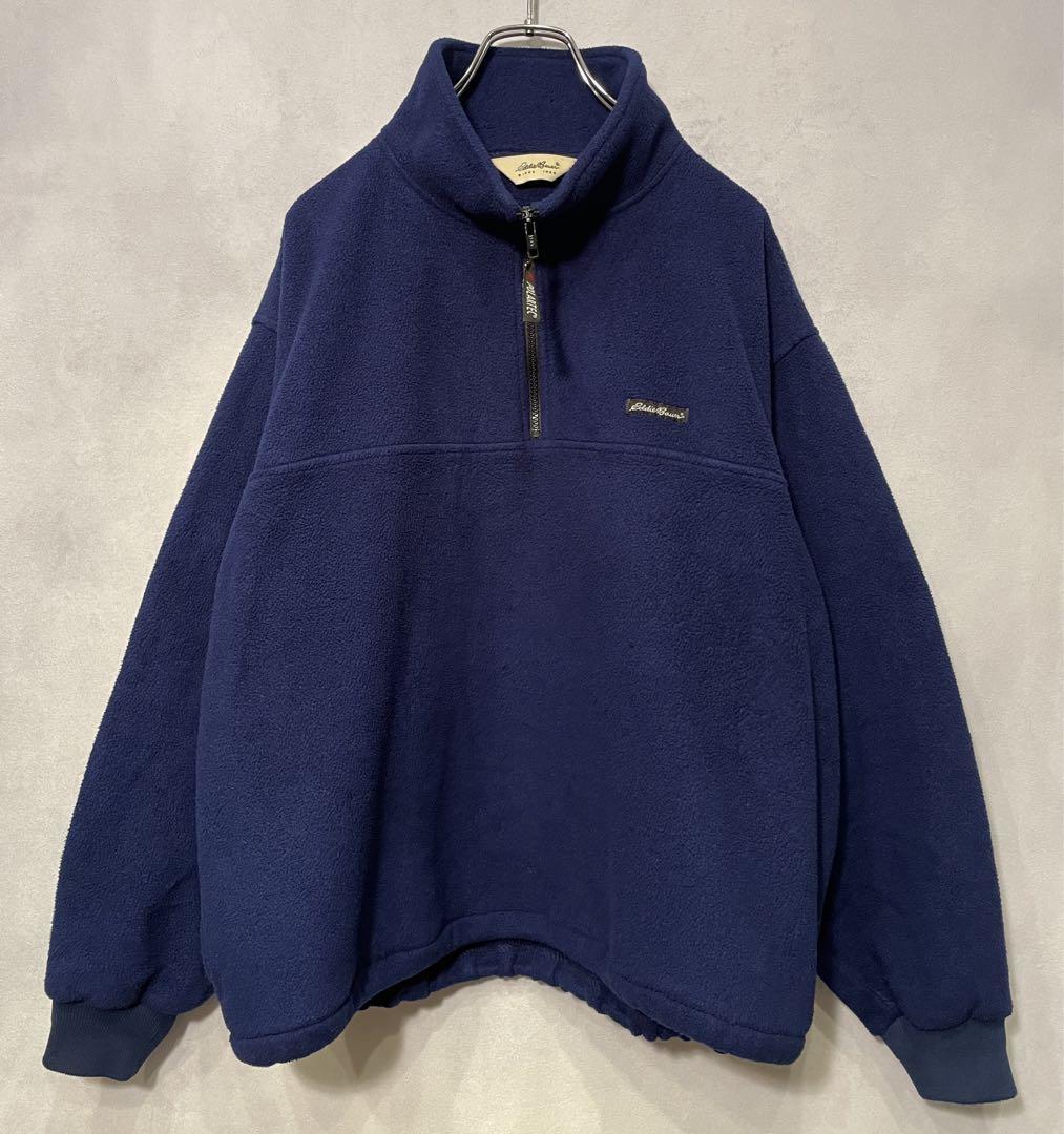 Eddie Bauer ハーフジッププルオーバーフリース POLARTEC