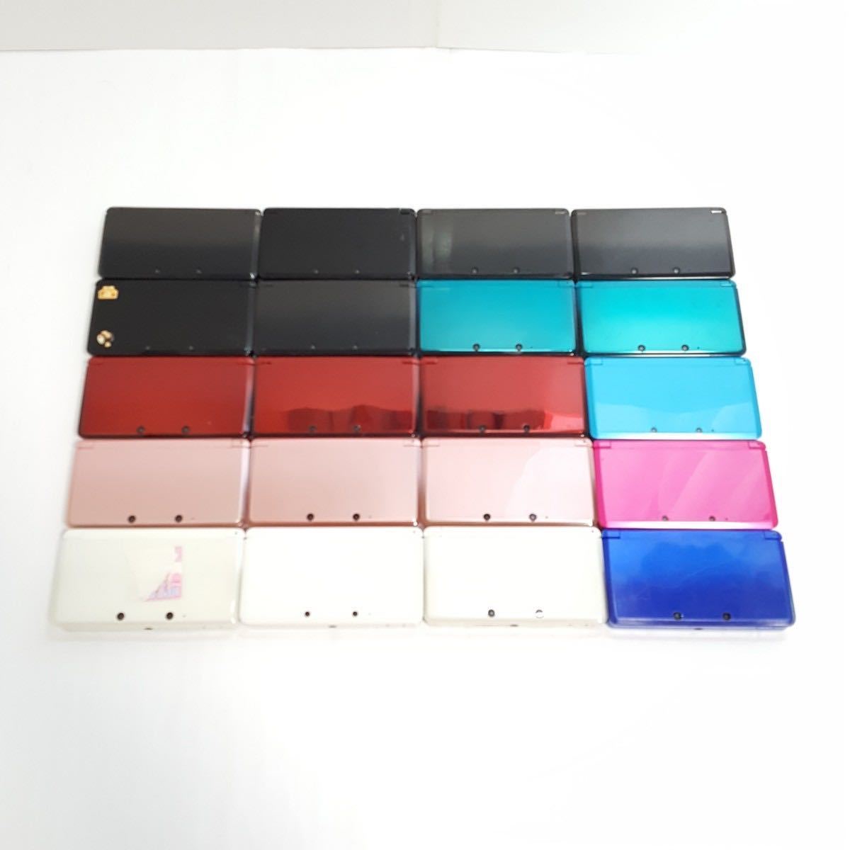 464) Nintendo 3DS 本体 20台 まとめ 動作未確認 ジャンク ニンテンドー 任天堂 console CTR-001