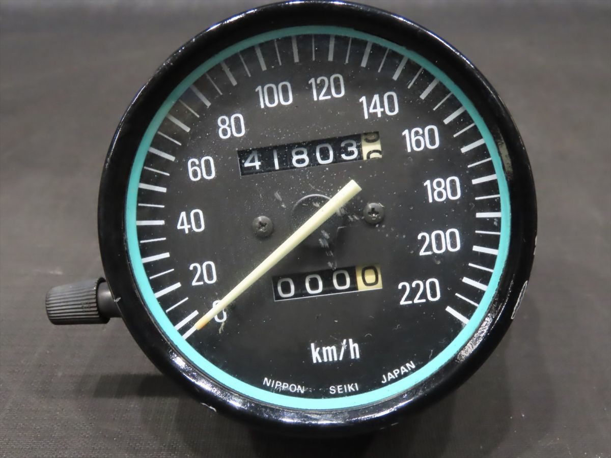 カワサキ Z500 KZ500B スピードメーター【060】 Z500-H-021_画像2