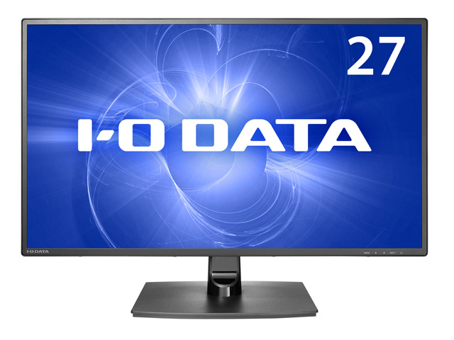 ☆IO90☆ IODATA 27型ワイド液晶ディスプレイ LCD-MF272EDB 広視野角ADSパネル/フリッカーレス設計採用，通電画面にあり_画像1