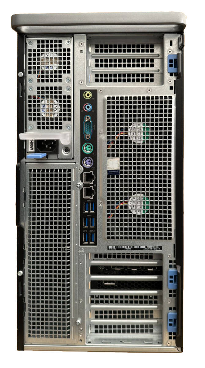 【即配OK】DELL Precision 7920 Tower/Xeon Gold 6154 (2基)/メモリー96GB/M.2 NVME 1TB+SSD2.5 960GB+3.5 4TB/Quadro RTX6000の画像3