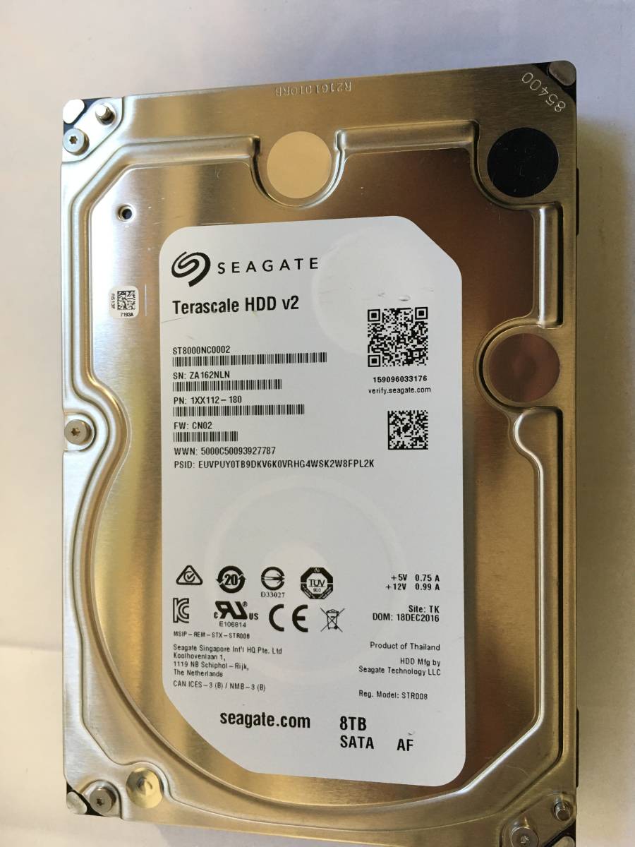 Seagate 8TB Terascale Enterprise HDD 7200RPM 3.5"; SATA / № 177
