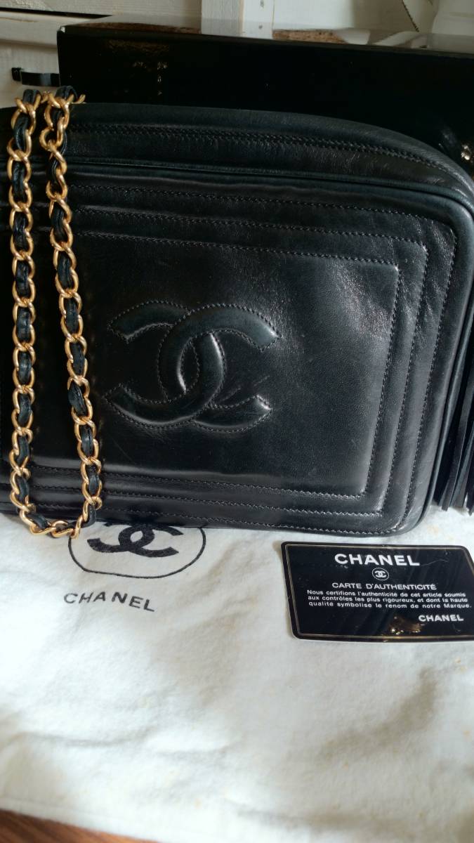 おトク】 ☆正規品☆CHANEL ショルダーバッグ フリンジ ヴィンデージ