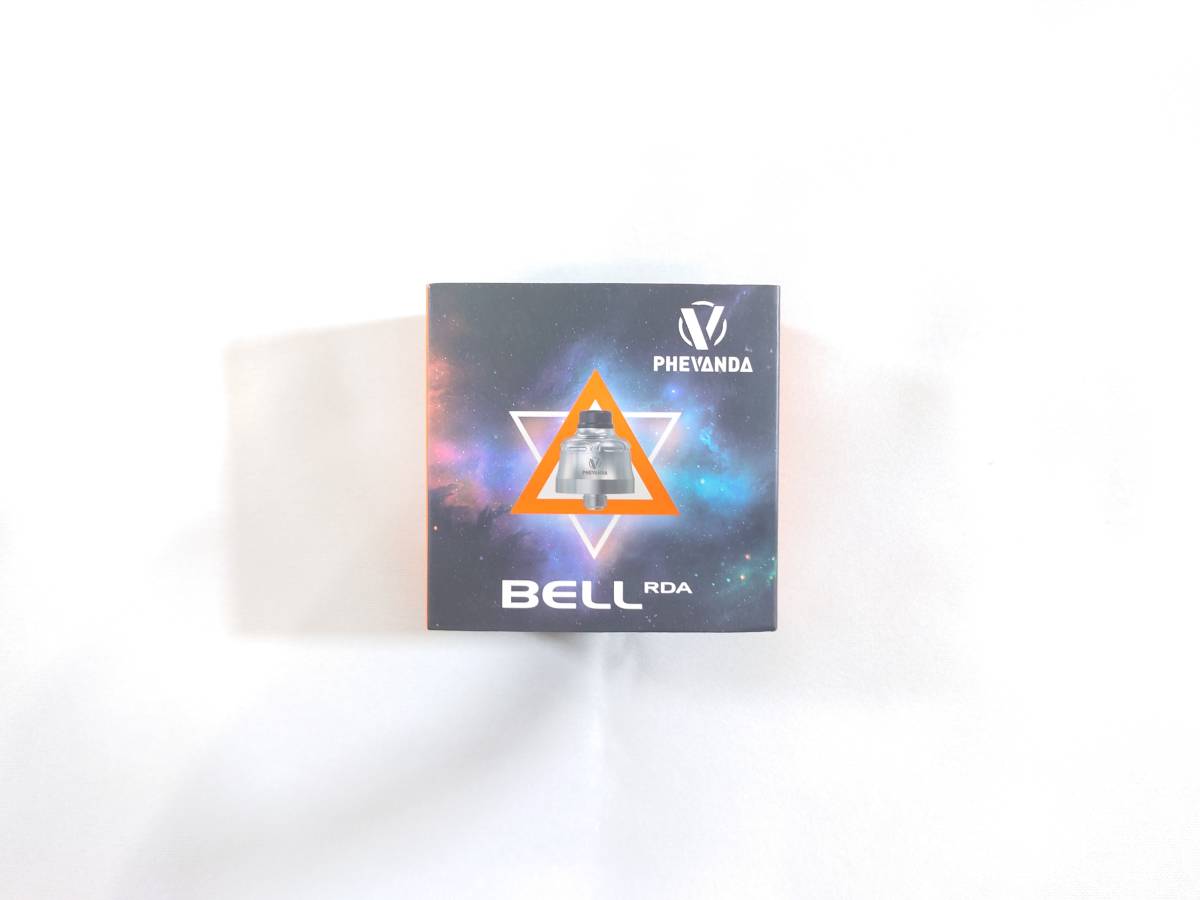 Phevanda Bell RDA シルバー VAPE アトマイザー_画像1