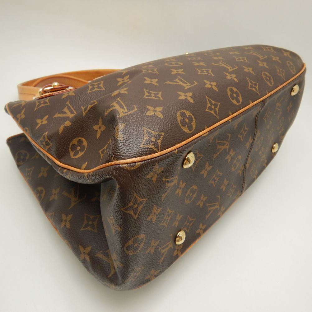 LOUIS VUITTON ルイヴィトン モノグラム グリート M55210 トートバッグ ブラウン/251269【中古】_画像5