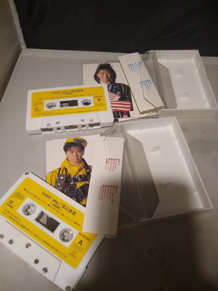 C8477 カセットテープ 渡辺美里/LOVIN’ YOU ２本の画像2