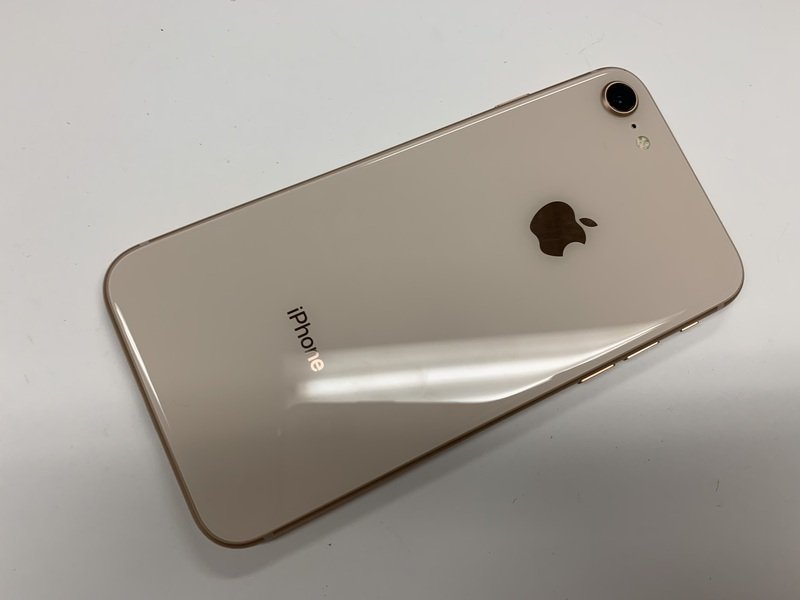 DY767 SIMフリー iPhone8 ゴールド 256GB ジャンク ロックOFF_画像2