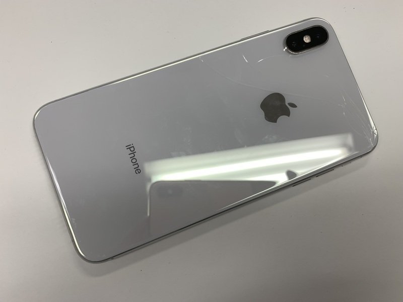 DW903 SIMフリー iPhoneXsMax シルバー 512GB ジャンク ロックOFF_画像2