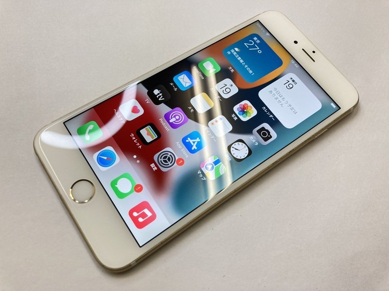 HF570 SIMフリー iPhone6sPlus 64GB ゴールド_画像1