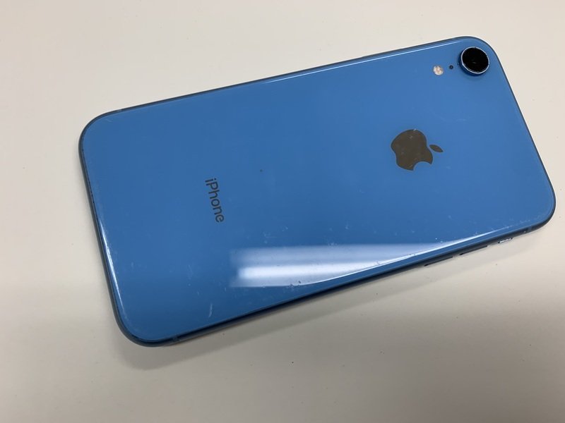 6120円 DZ324 SIMフリー iPhoneXR ブルー 128GB ジャンク ロック 6120円 DZ324 SIMフリー iPhoneXR ブルー 128GB ジャンク ロック