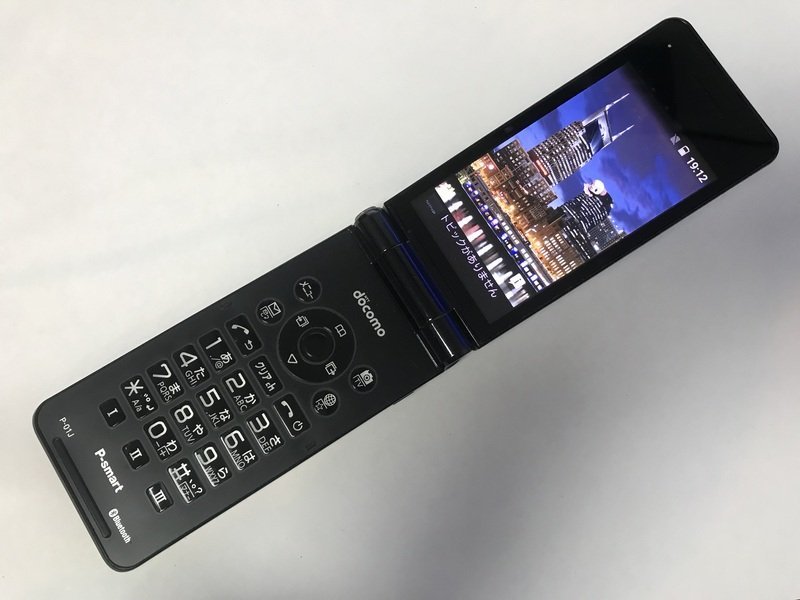 GI617 docomo P-01J ブラックの画像1