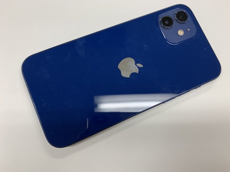 JA355 SIMフリー iPhone12 ブルー 128GB ジャンク ロックOFF_画像2