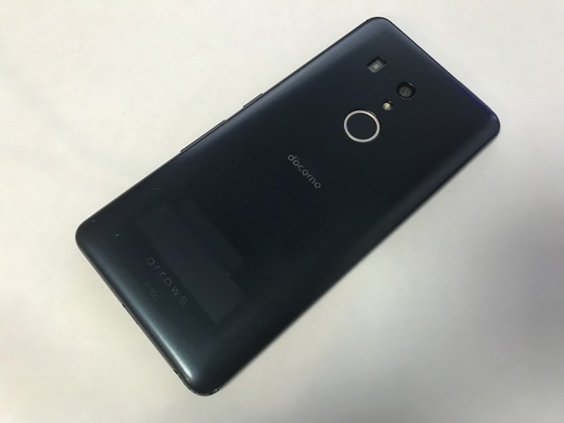 GH901 docomo F-02L ブラック 判定〇 ジャンク_画像2