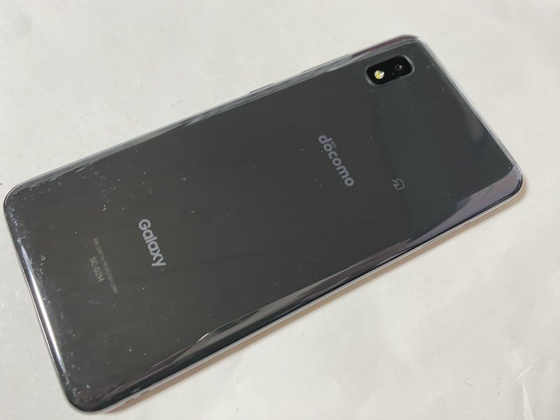 ID714 docomo SC-02M 32GB ジャンク ブラックの画像2