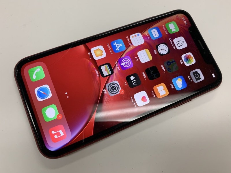 5814円 JA092 SIMフリー iPhoneXR レッド 128GB ジャンク ロック 5814円 JA092 SIMフリー iPhoneXR レッド 128GB ジャンク ロック