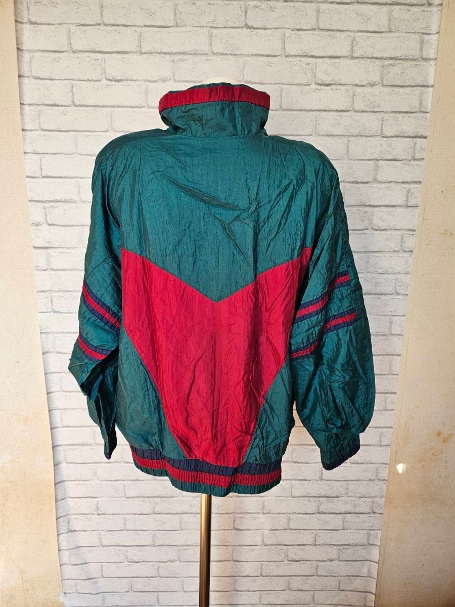 【送料無料】メンズヴィンテージジャケット ブルゾン ナイロンジャケット 古着 90年代 AP-31_画像2