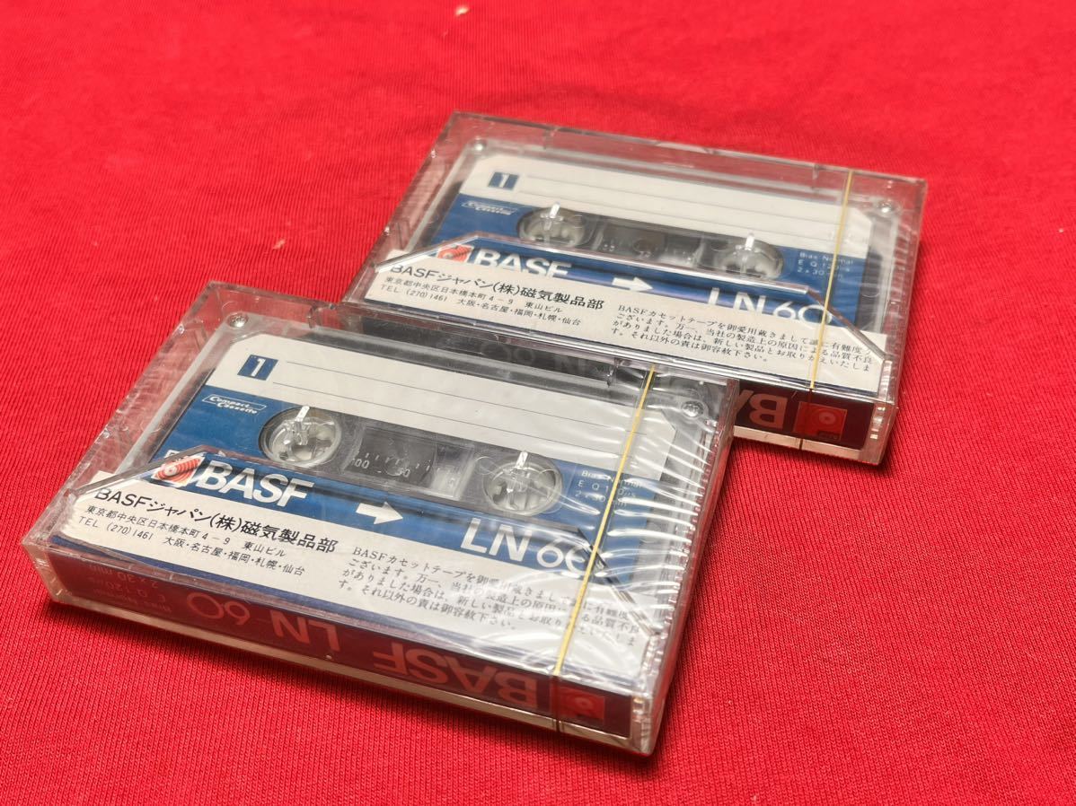 BASF 60 カセットテープ 未開封品 LN low-noise 磁気製品 _画像4