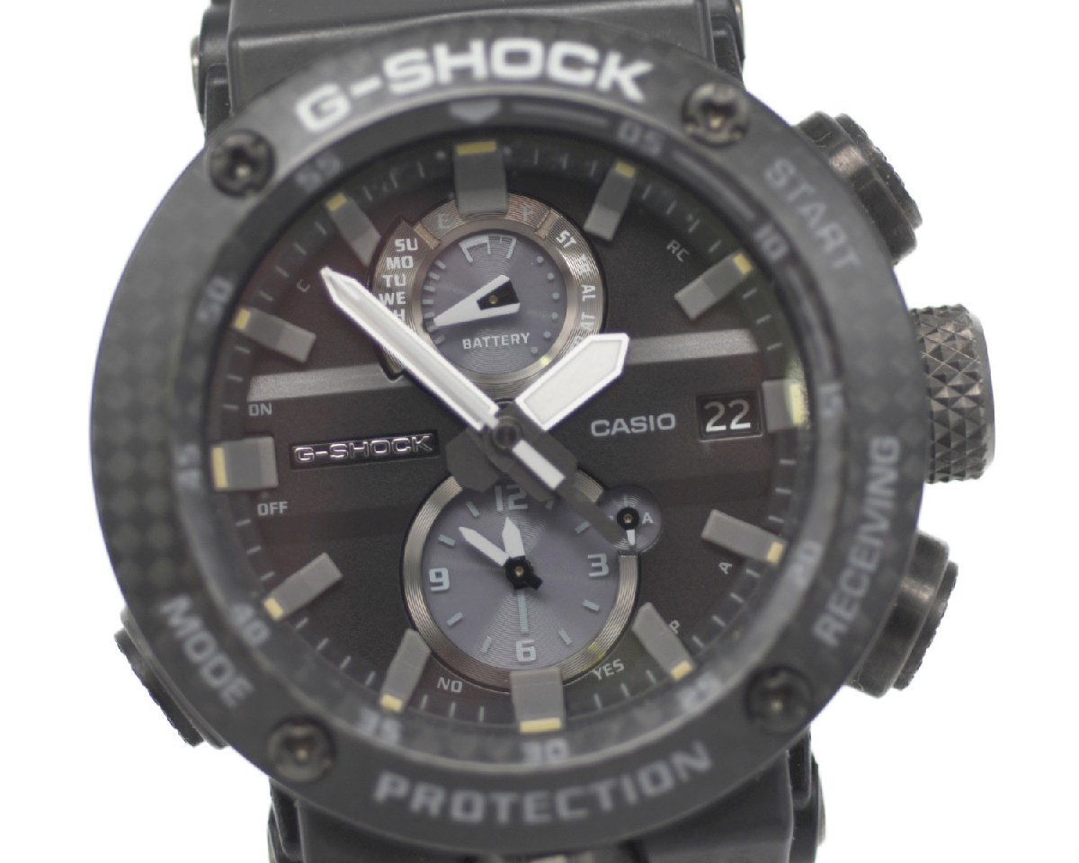 [美品] 稼働品【CASIO】カシオ G-SHOCK GWR-B1000-1AJF グラビティマスターカーボンコアガード Bluetooth 電波ソーラー 定価9.9万 箱保付_画像3