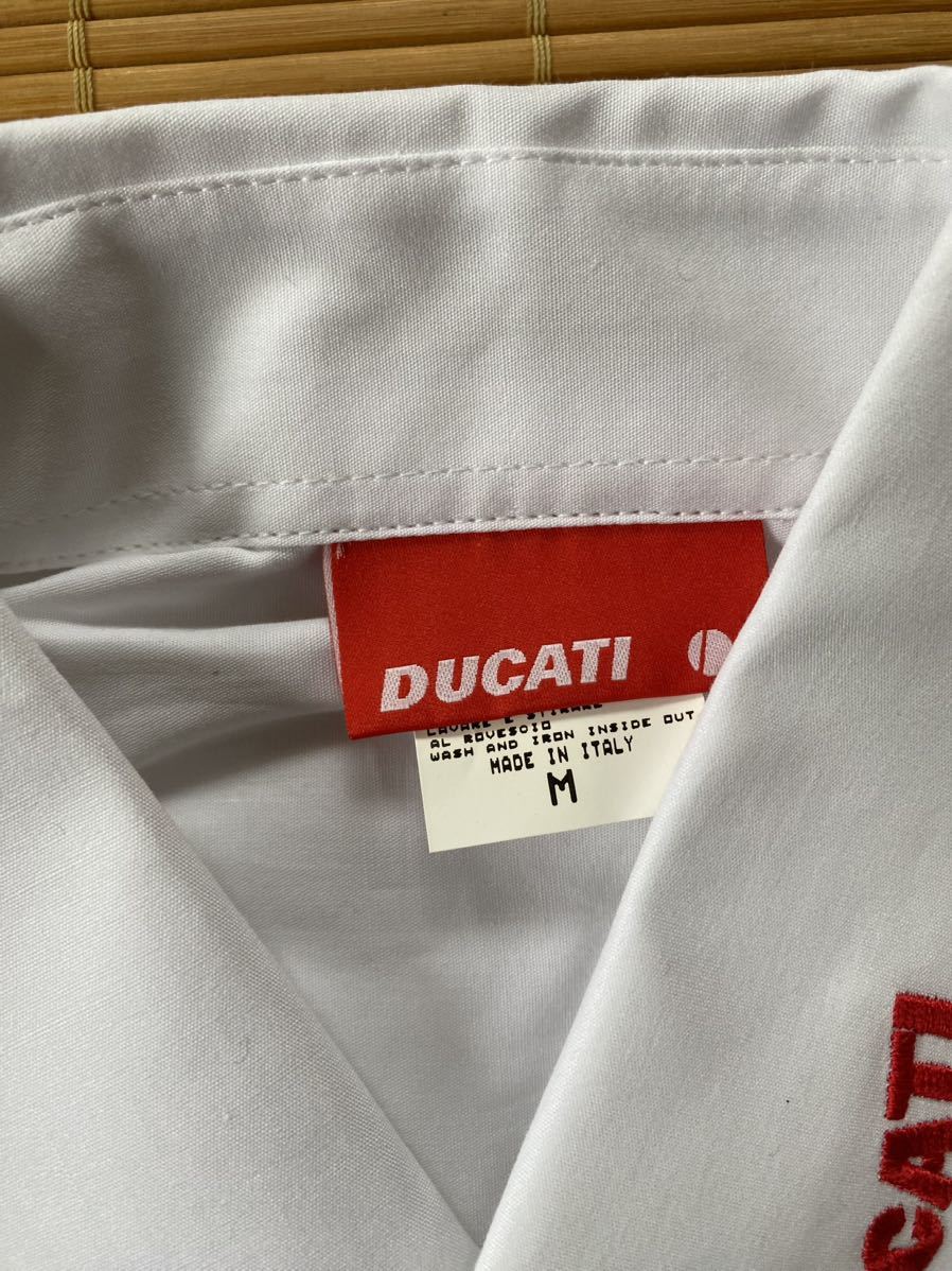  с биркой новый товар *DUCATIpito Crew рубашка *M размер / официальный товар / 2007~8 год season / Ducati / MOTO GP