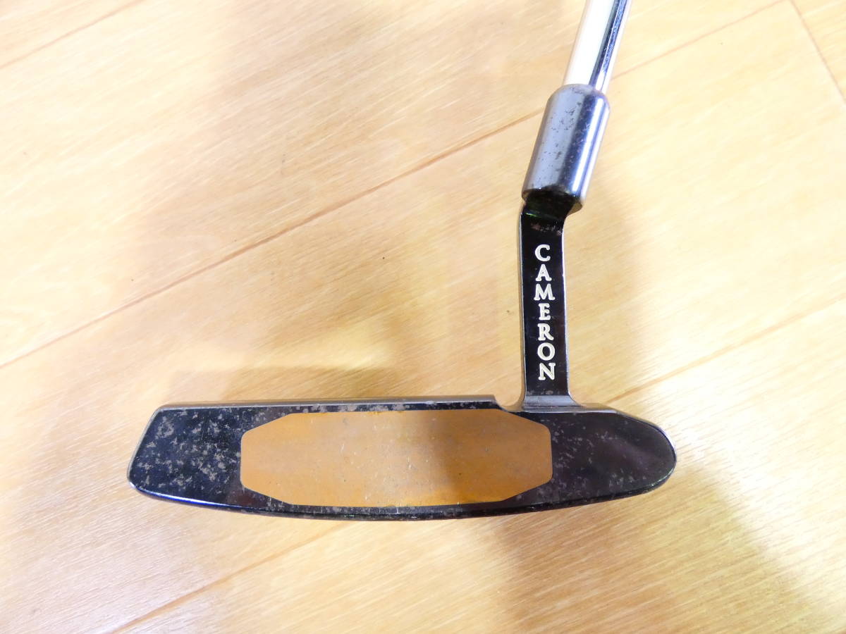 ■Titleist タイトリスト パター SCOTTY CAMERON NEWPORT TeI3 ネーム入り ヘッドカバー付き 現状品＠120_画像2