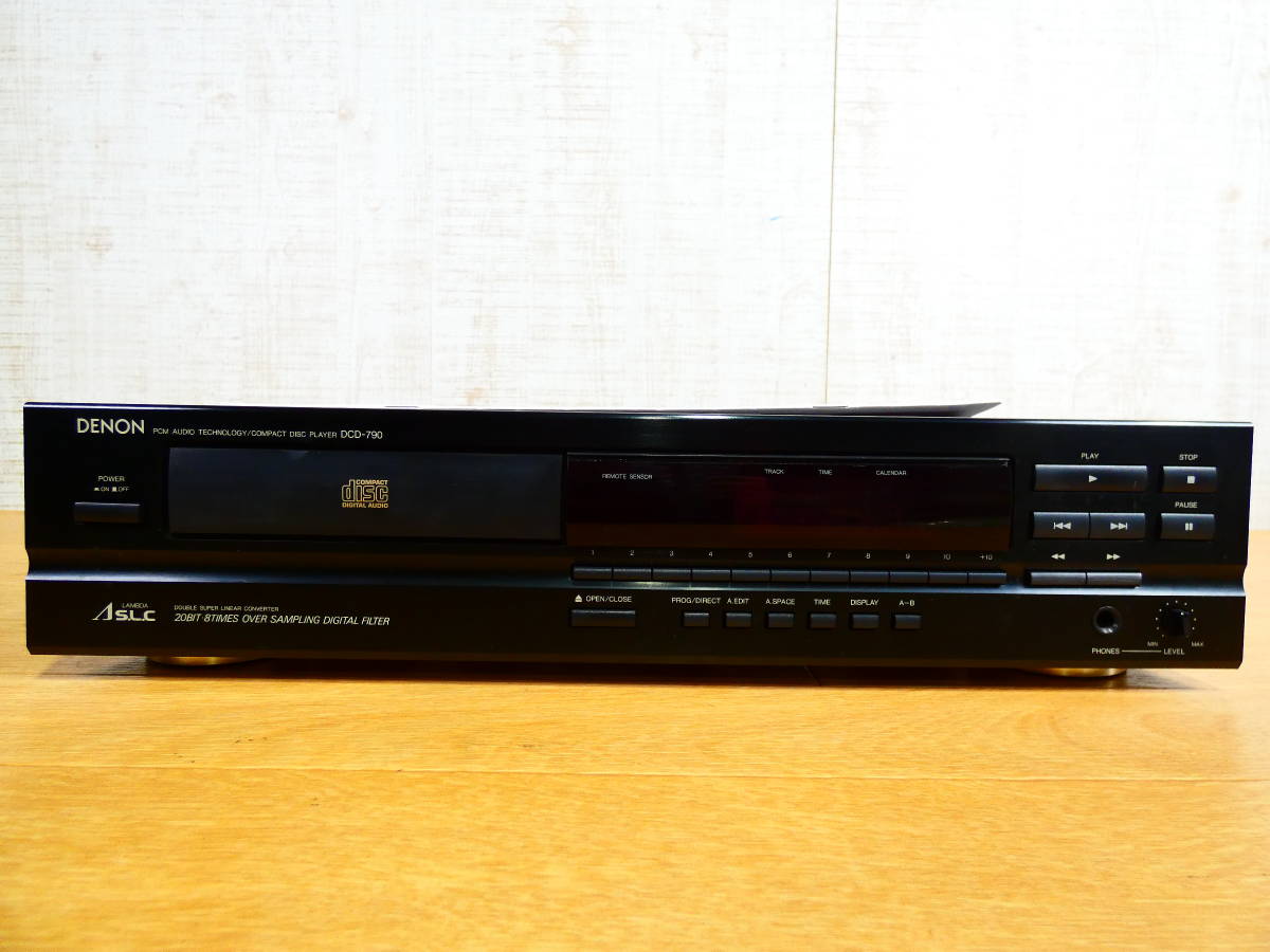 S) DENON デノン DCD-790 CDプレーヤー 音響機器 オーディオ ※ジャンク/通電OK！ @100 (12)_画像1