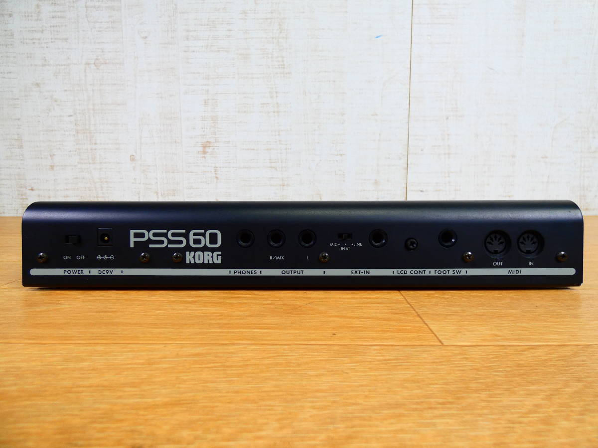 S) KORG コルグ PSS60 リズムマシン 音響機器 機材 ※現状渡し/通電OK！ @80 (12)_画像5