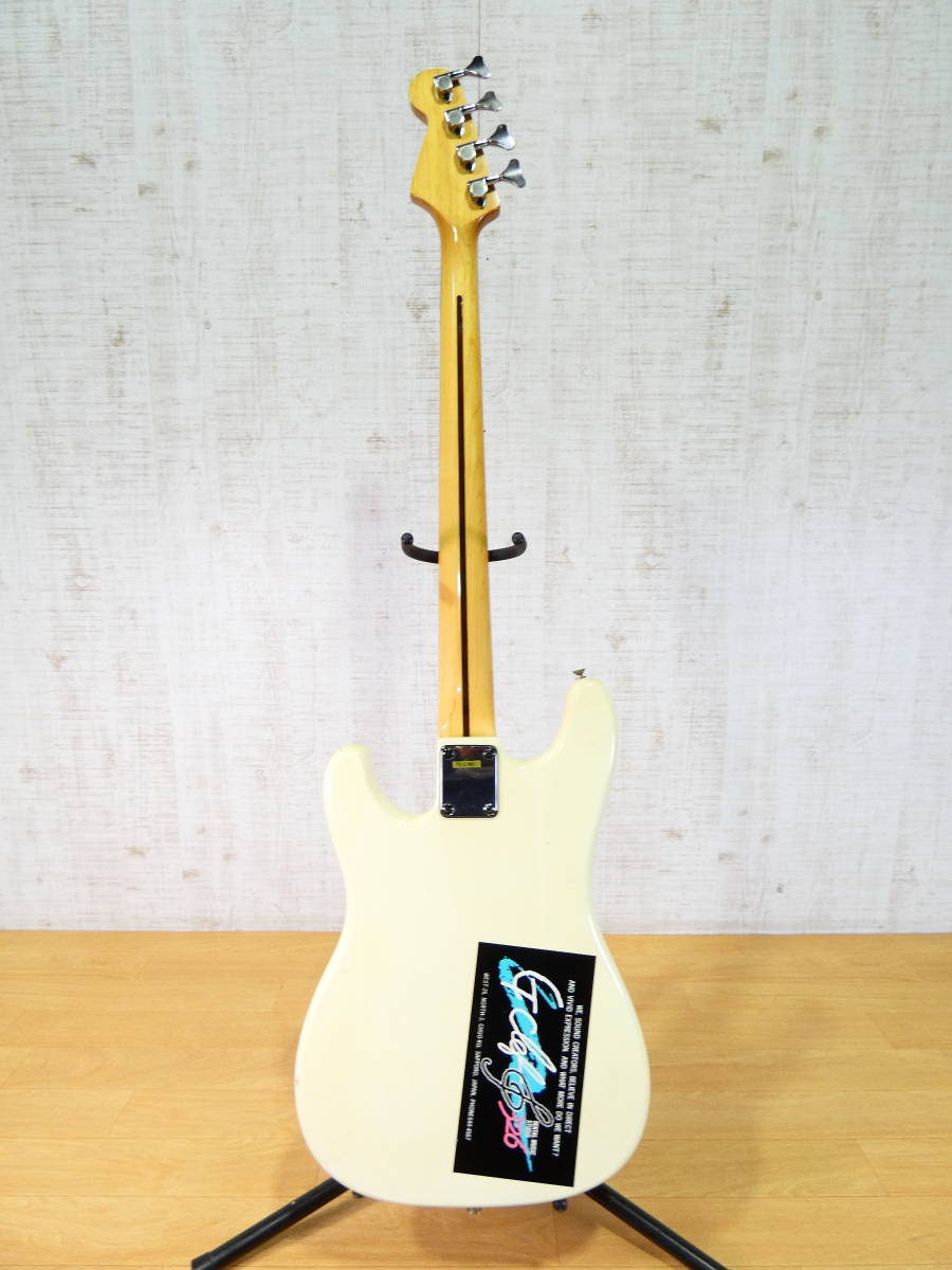 【S) USED!Samick エレキベース PB-S/WH★サミック/ケース付き ※現状品＠170（12）】_画像2