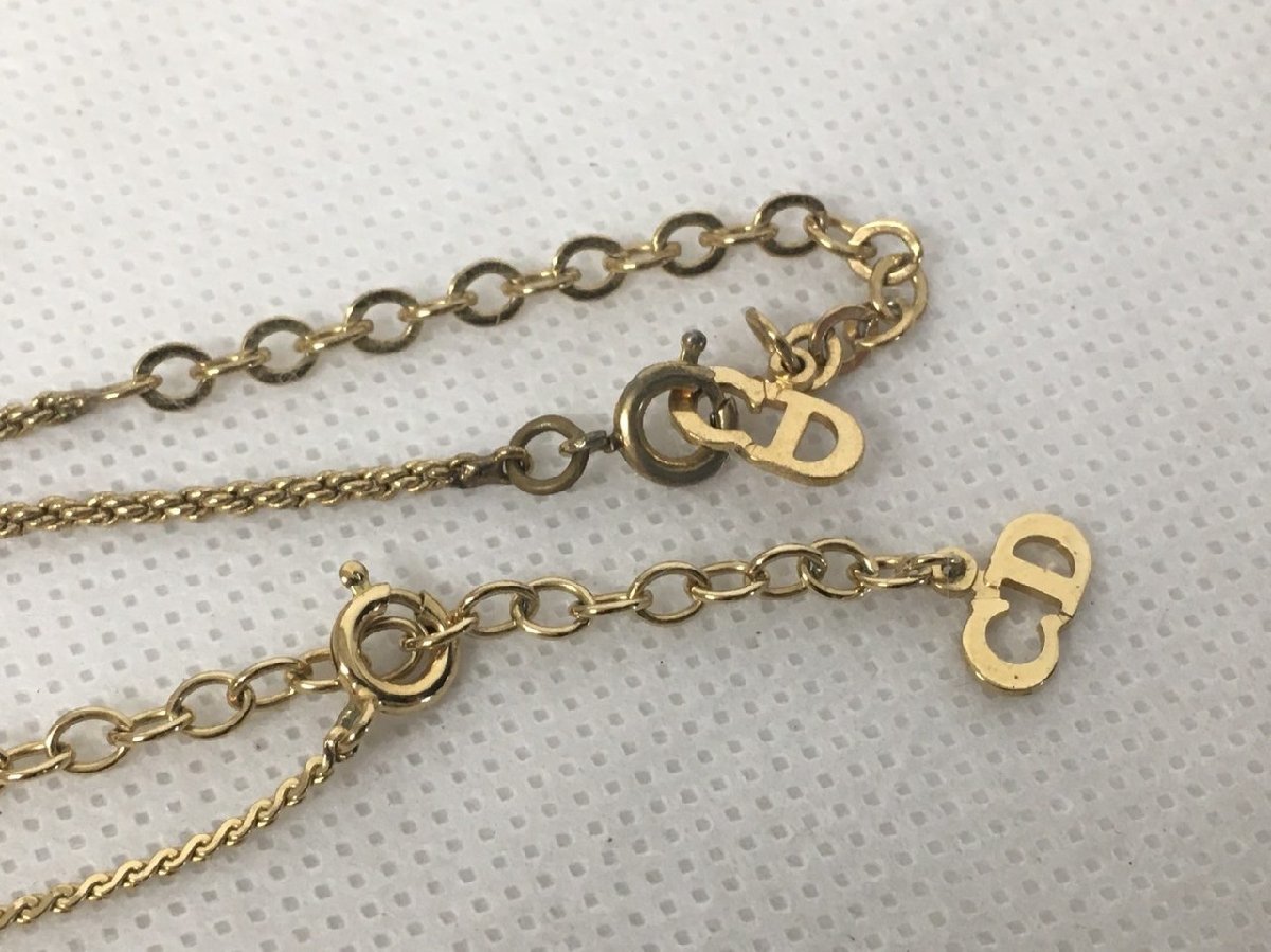 【D-1499】Dior ディオール NINARICH ニナリッチ ブランド アクセサリー 3点 まとめて セット ネックレス イヤリング【千円市場】_画像5