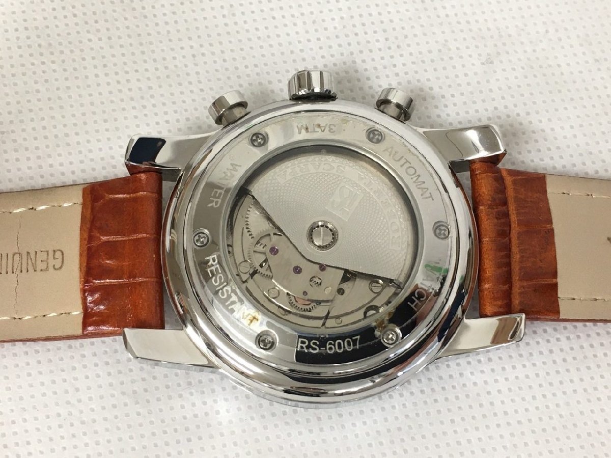 D-1536】美品 ROBERTA SCARPA ロベルタスカルパ 自動巻き 腕時計 RS