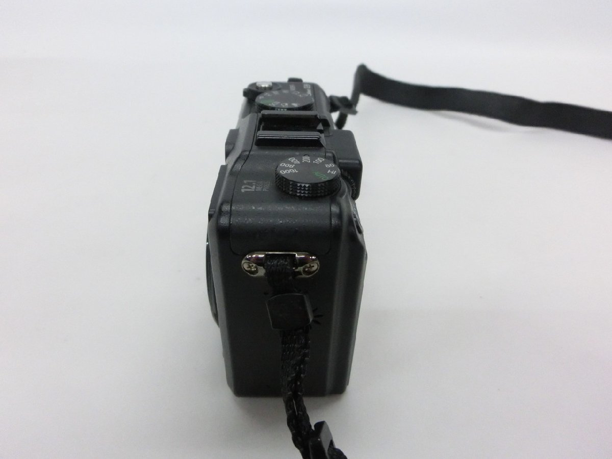 【WB-0094】Canon キャノン　デジタルカメラ　PowerShot G9 PC1250 ブラック系　コンパクト 中古/現状品【千円市場】_画像2