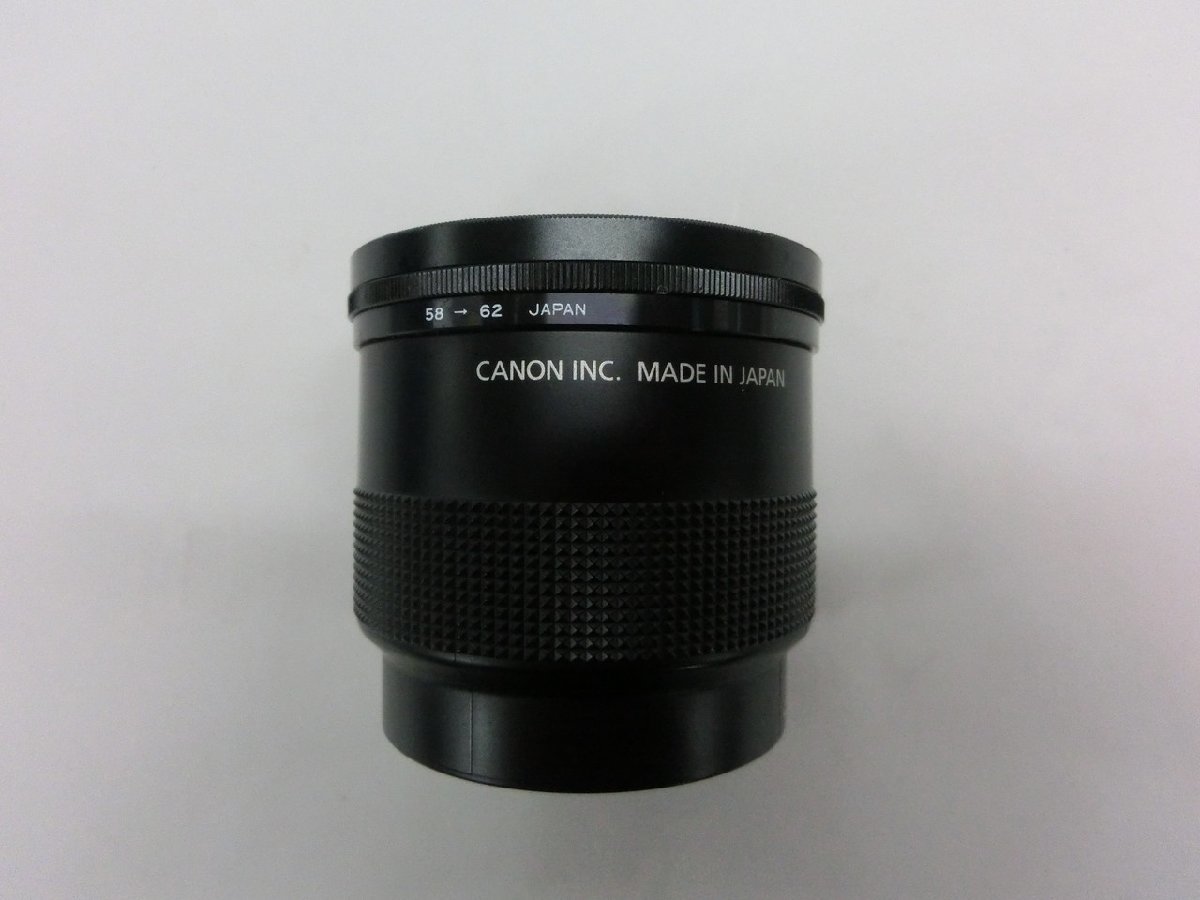 【WB-0096】Canon LA-DC58H キヤノン PowerShotG9　G7　コンバージョンレンズアダプター /CIRCULAR PL 62mm セット【千円市場】_画像2