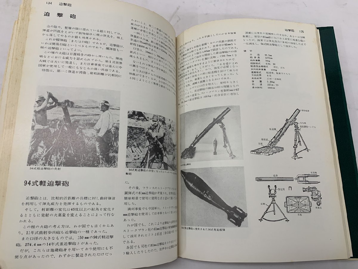 【WB-0031】世界兵器図鑑 Gun 日本編 小銃・拳銃・機関銃・ロケット砲・その他の火器 小橋良夫 著 国際出版株式会社 初版【千円市場】_画像3