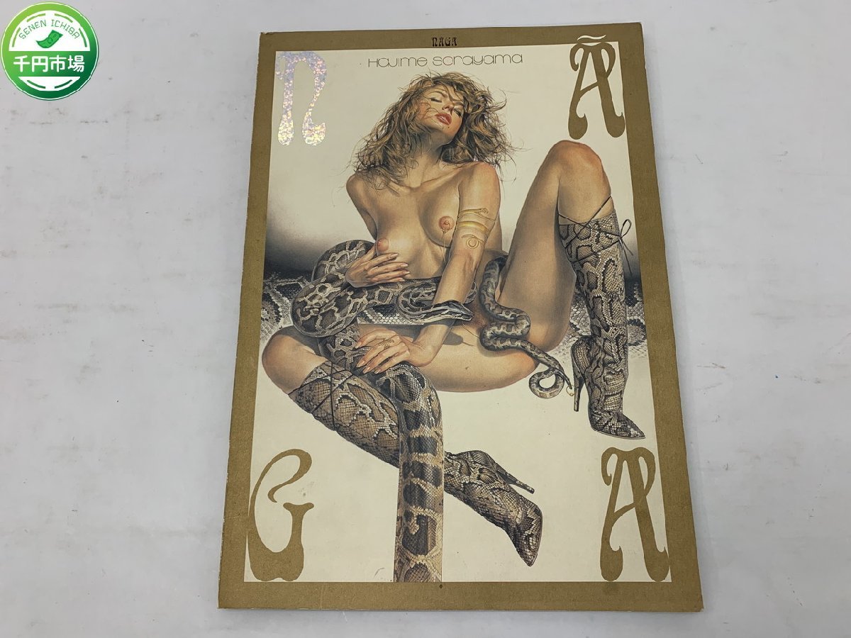 【WB-0036】NAGA Hajime Sorayama ナーガ 空山基 画集 作品集 初版第2刷 現状品【千円市場】_画像1