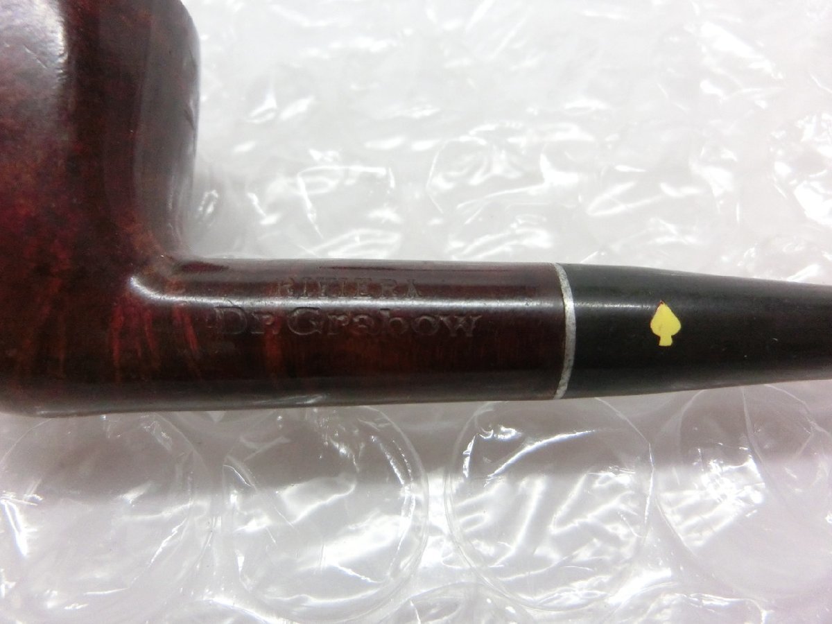 【WB-0070】ビンテージ 喫煙具 パイプ CORSICAN BRIAR JEANTET/ Dr.GRABOW　RIVIERA/DUKE 他 4点 まとめ セット 中古【千円市場】_画像6