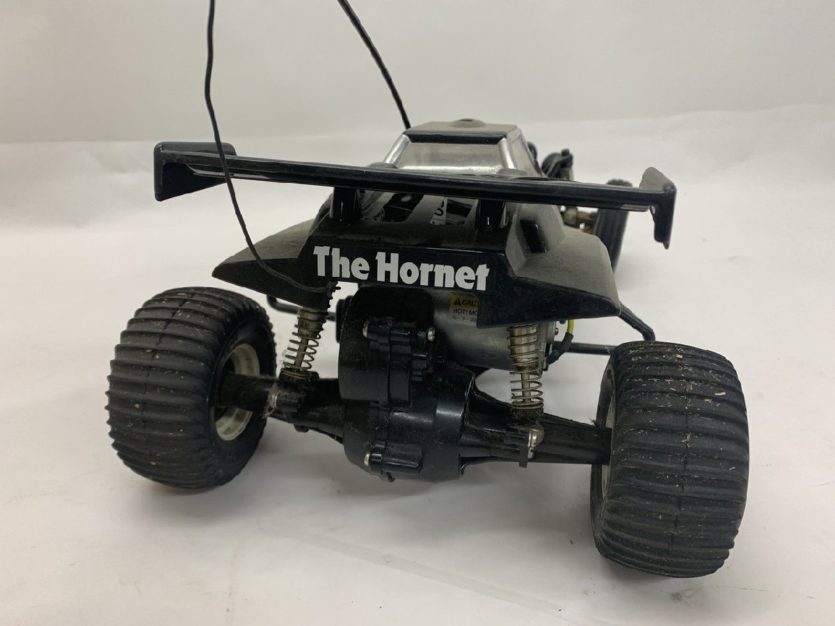 【WB-0269】ラジコン RC レーシングバギー THE HORNET ホーネット ブラック ボディ TRU-02 TEU-101 現状品【千円市場】_画像6