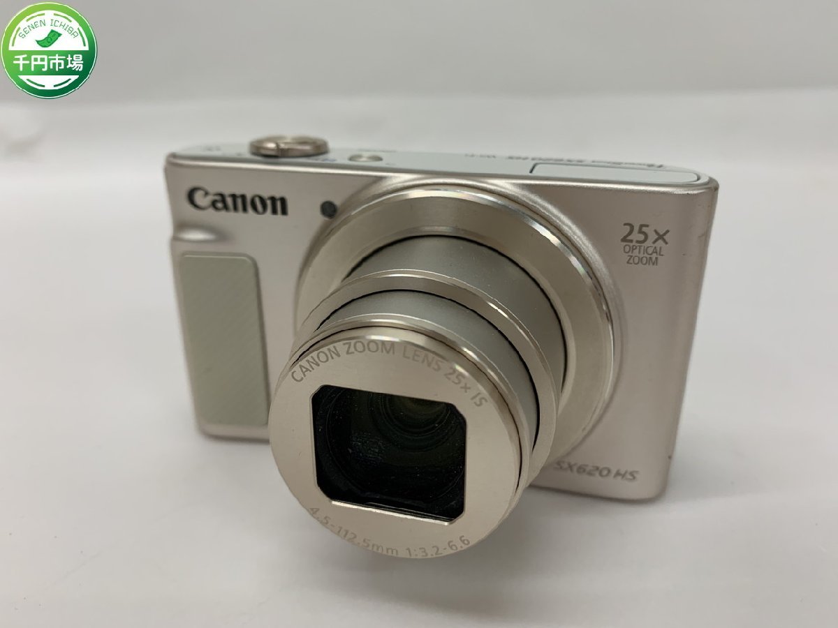 【N-5347】Canon キヤノン コンパクトデジタルカメラ PowerShot SX620 HS 4.5-112.5mm 1:3.2-6.5 現状品【千円市場】_画像1