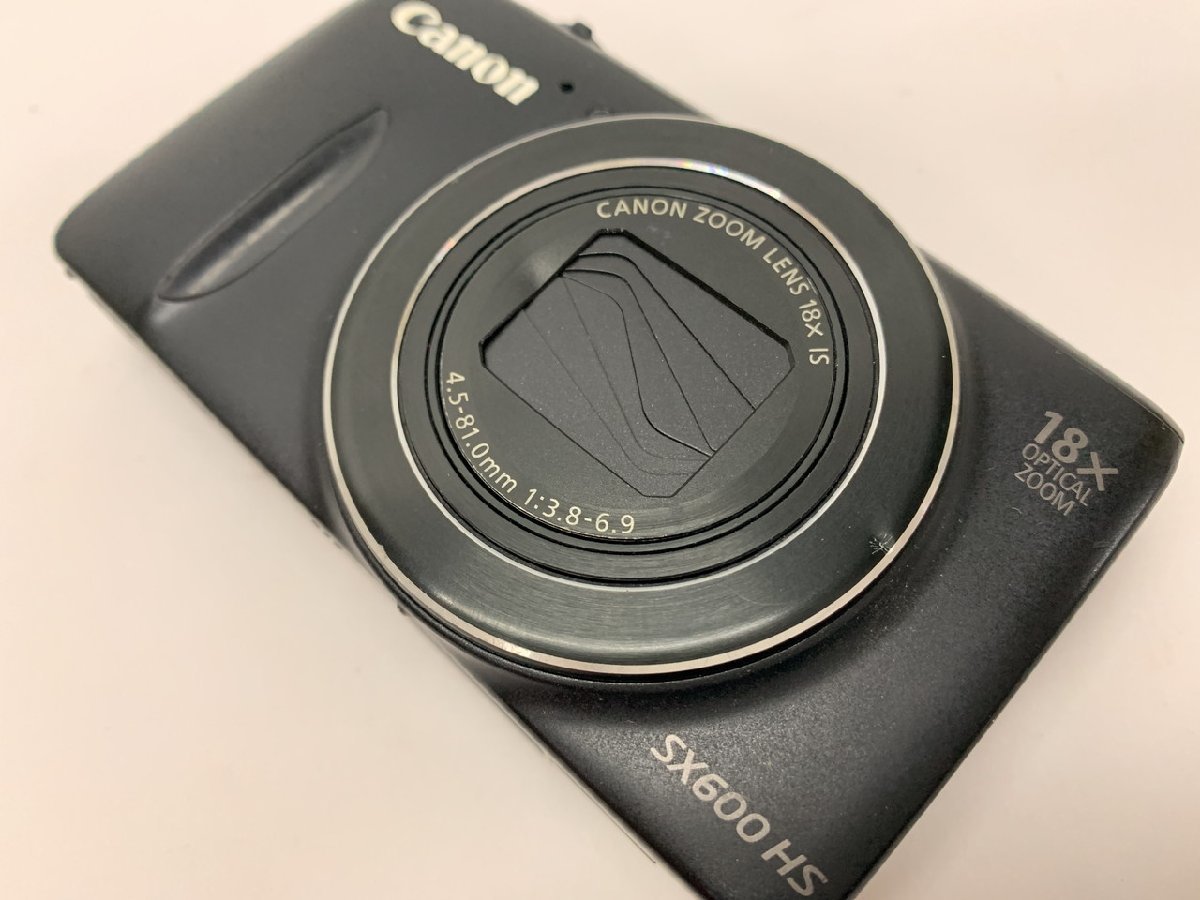 【N-5346】Canon キヤノン コンパクトデジタルカメラ PowerShot SX600 HS 4.5-81.0mm 1:3.8-6.9 ジャンク【千円市場】_画像8